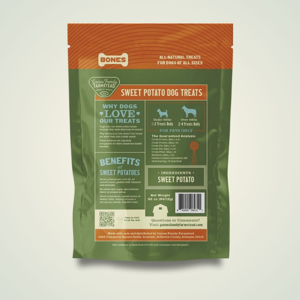 Sweet Potato Bones